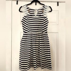 Maison Jules Blue and White Dress